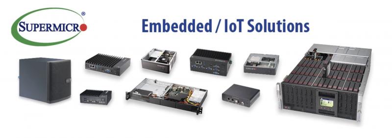 Supermicro Introduces New Edge Computing and IoT Solutions at Embedded World 2018