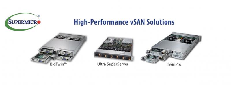 New Supermicro High-Performance Enterprise-Class vSAN Solution Ideal for Hyper-Converged Infrastructure