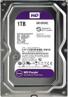 Накопитель HDD SATA 3.5" 1Tb 6Gb/s 5400rpm 64Mb WD Purple <WD10PURZ>
