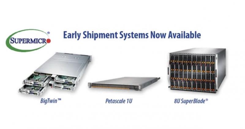 Supermicro Offers Early Shipment Program for Server and Storage Systems with Next-Generation Intel® Xeon® Scalable processors and Intel® Optane™ DC Persistent Memory
