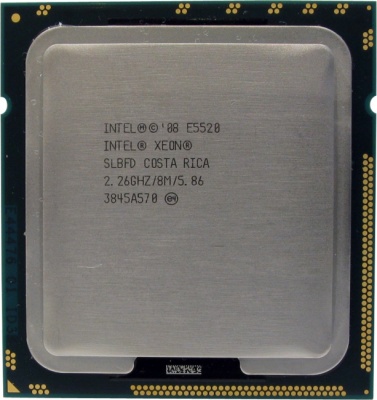 Процессор CPU Intel Xeon E5520 2.26 GHz / 4core / 1+8Mb / 80W / 5.86 GT / s LGA1366
