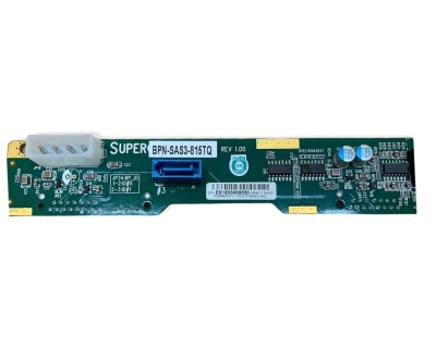 Объединительная плата SuperMicro BPN-SAS3-815TQ 1U на 4x SAS3/SATA3 HDD